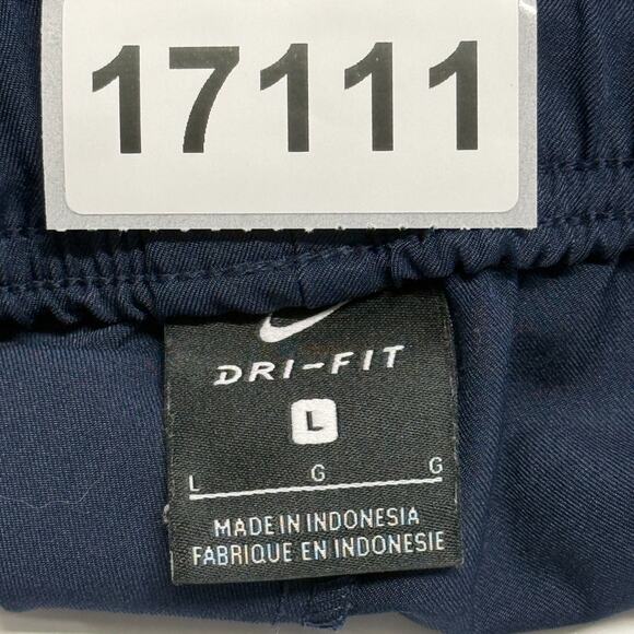 Nike Sweatpants Mens Large Blue Dri Fit Training Elastic Waist Measures 29X30 - Picture 11 of 11